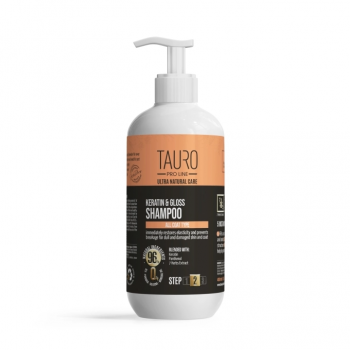 Tauro Pro Line ULTRA NATURAL CARE Keratin & Gloss Shampoo